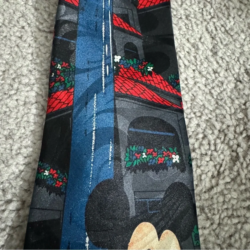 Mickey‎ Unlimited Disney Novelty Tie Vintage Mickey Mouse Print